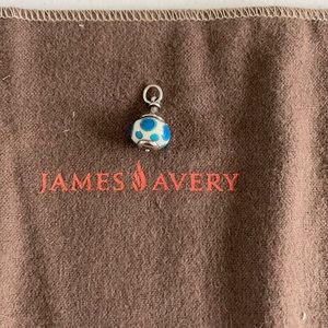 SOLD James Avery Glass Finial Charm Sterling